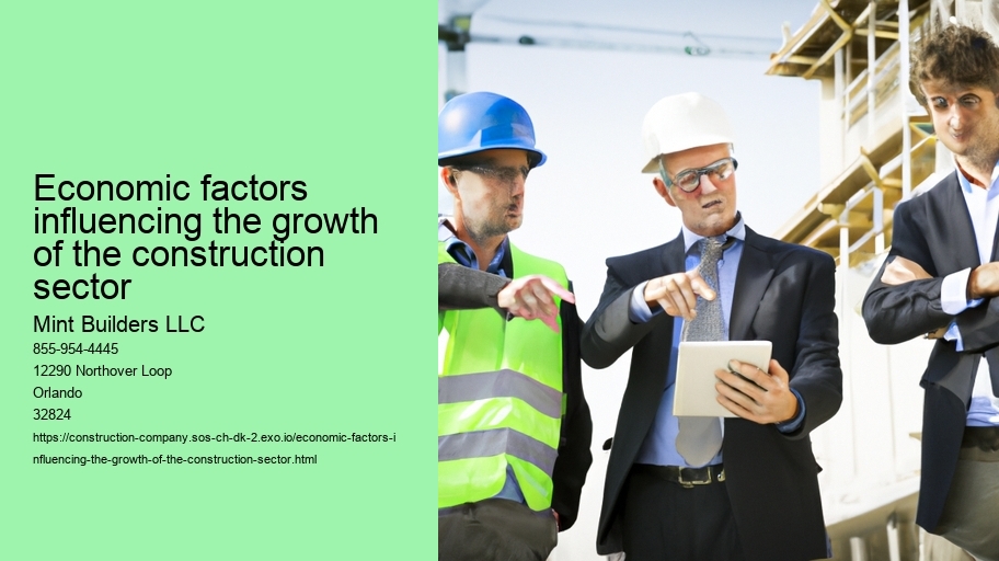Economic factors influencing the growth of the construction sector  